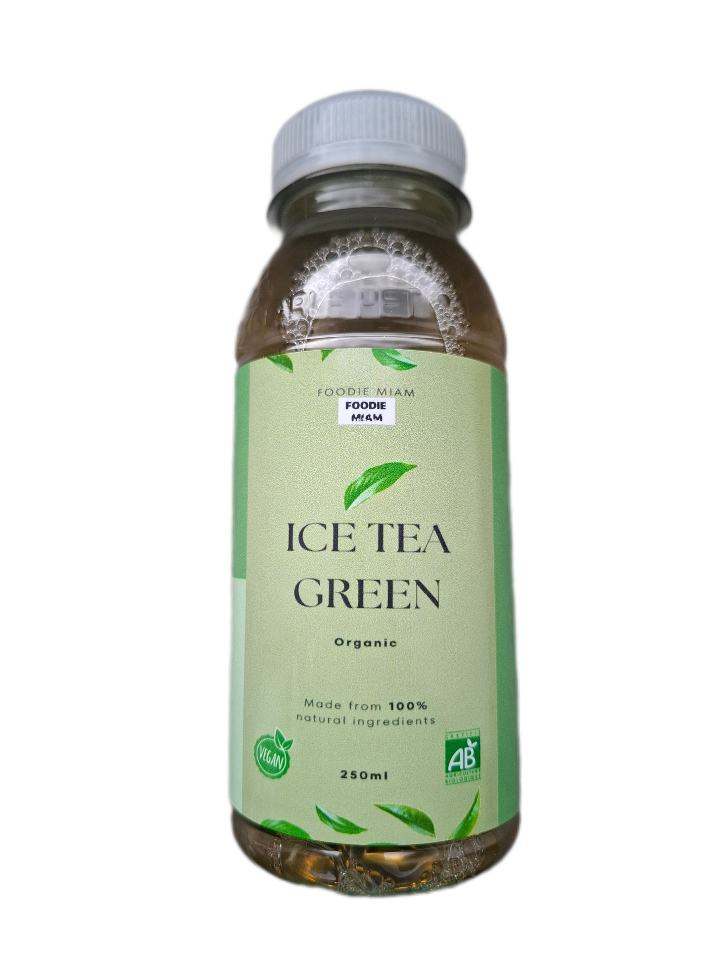 ICE TEA GREEN ORGANIC NATURAL 250ml PACK 6 Bottle